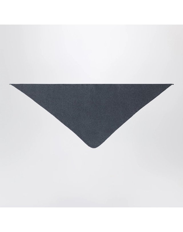 익스트림 캐시미어 엑스 [해외직구] 26 F/W 익스트림 캐시미어 그레이 TRIANGULAR 캐시미어 스카프 150-098-01WS-FE B0052315115 착용컷