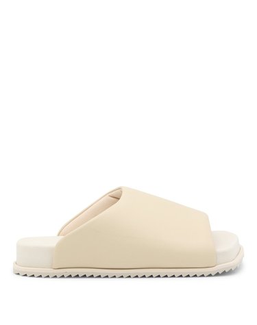 [해외직구] 23 S/S 유메유메 베이지 페이크 레더 린넨 SIDER 샌들 FS0005WBEIGE B0480249416