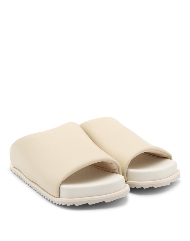 유메유메 [해외직구] 23 S/S 유메유메 베이지 페이크 레더 린넨 SIDER 샌들 FS0005WBEIGE B0480249416 착용컷