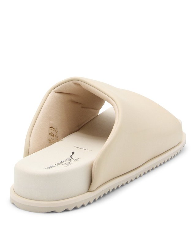 유메유메 [해외직구] 23 S/S 유메유메 베이지 페이크 레더 린넨 SIDER 샌들 FS0005WBEIGE B0480249416 착용컷