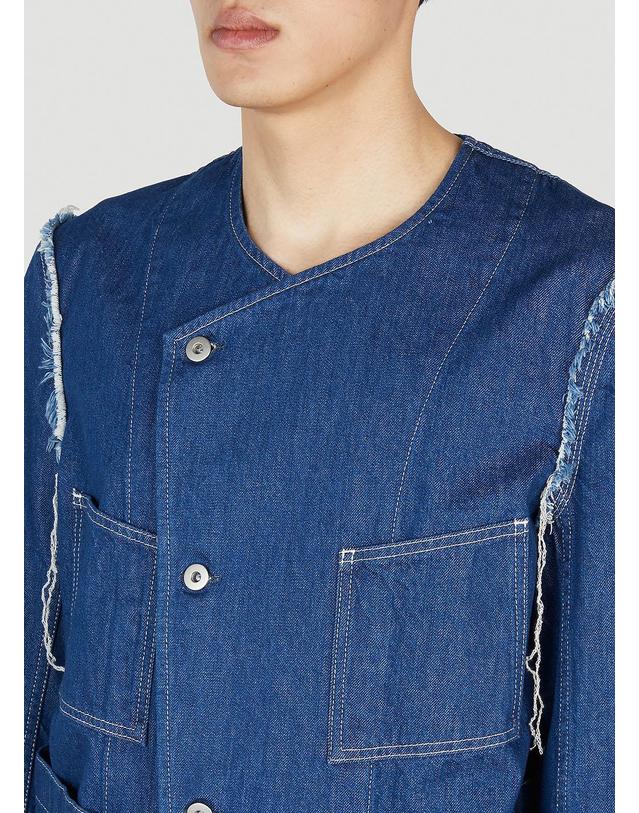 설밤 [해외직구] 23 S/S 설밤 데님 자켓 SR-J04-080 1 B0110823138 착용컷