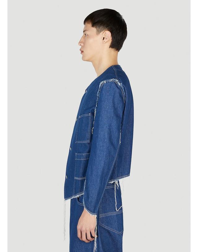 설밤 [해외직구] 23 S/S 설밤 데님 자켓 SR-J04-080 1 B0110823138 착용컷