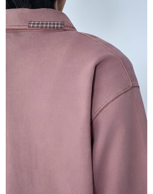 스토리 엠에프지 [해외직구] 26 S/S 스토리 MFG. GEO 패치워크 맨투맨 SPS26TPGEQCOTBRR B0111964487 착용컷