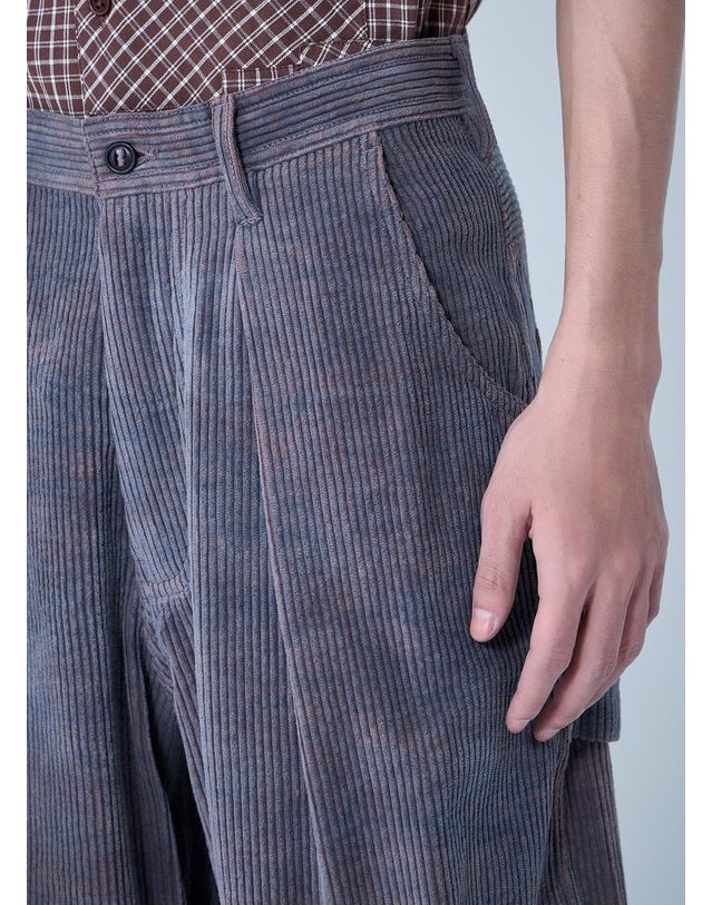 스토리 엠에프지 [해외직구] 26 S/S 스토리 MFG. LUSH 코듀로이 코튼 CARPENTER 트라우저 SPS26TRLUCCORPUR B0111964494 착용컷