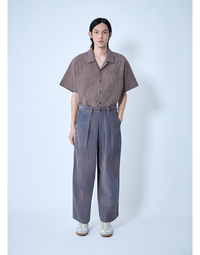 스토리 엠에프지 [해외직구] 26 S/S 스토리 MFG. LUSH 코듀로이 코튼 CARPENTER 트라우저 SPS26TRLUCCORPUR B0111964494 착용컷