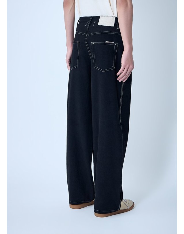 스토리 엠에프지 [해외직구] 26 S/S 스토리 MFG. POETRY 캔버스 WONKYWEAR 팬츠 SPS26TRPOPCANIRO B0111964499 착용컷