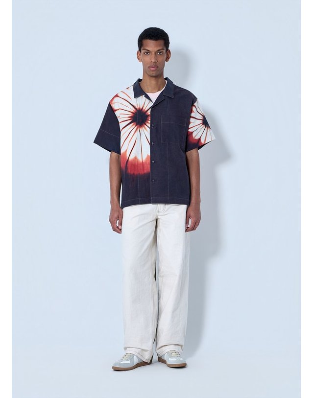 스토리 엠에프지 [해외직구] 26 S/S 스토리 MFG. 숏-슬리브 버튼다운 셔츠 SSS26SHGRECOTPFC B0112009553 착용컷