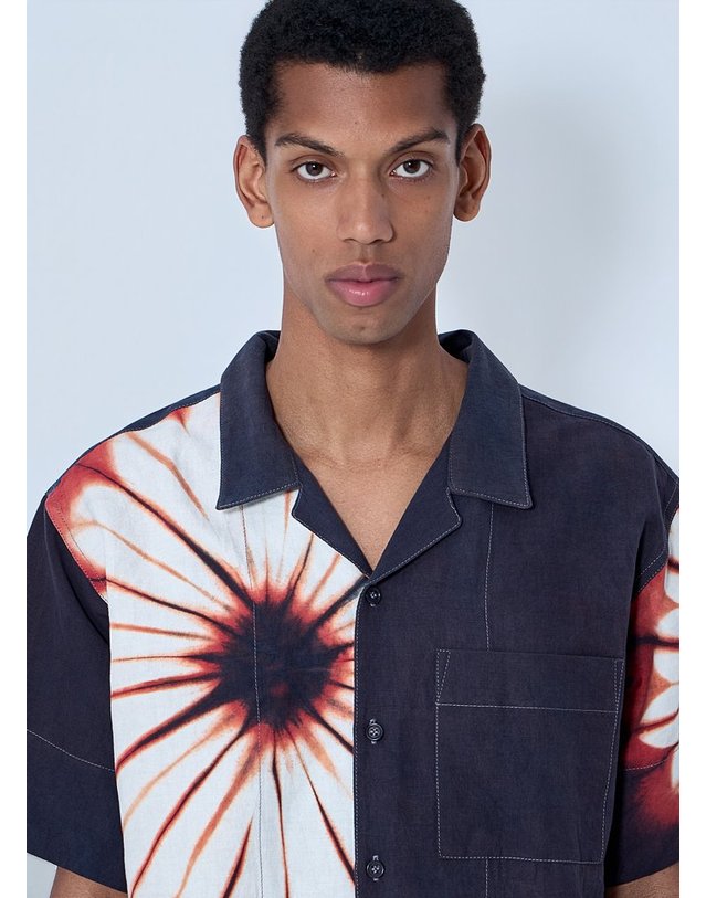 스토리 엠에프지 [해외직구] 26 S/S 스토리 MFG. 숏-슬리브 버튼다운 셔츠 SSS26SHGRECOTPFC B0112009553 착용컷