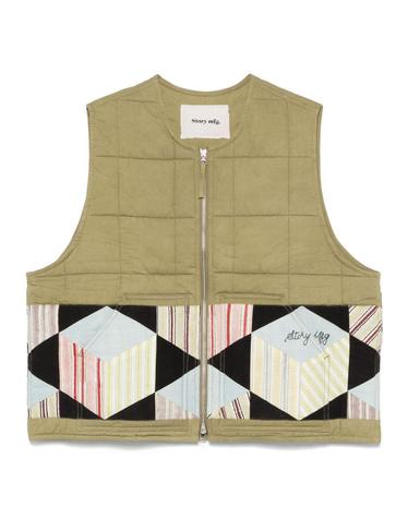 [해외직구] 스토리 MFG. 자툰 베스트 SSS25JASATTWIOCPTESSELLATEPATCHWORK B0191693181