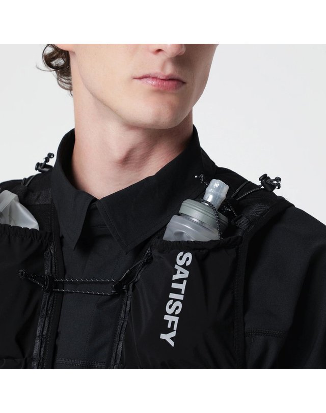 새티스파이 [해외직구] 26 F/W 세티스파이 블랙 JUSTICE 코듀라 5L HYDRATION 러닝 베스트 34050NY-00001 B0052363261 착용컷