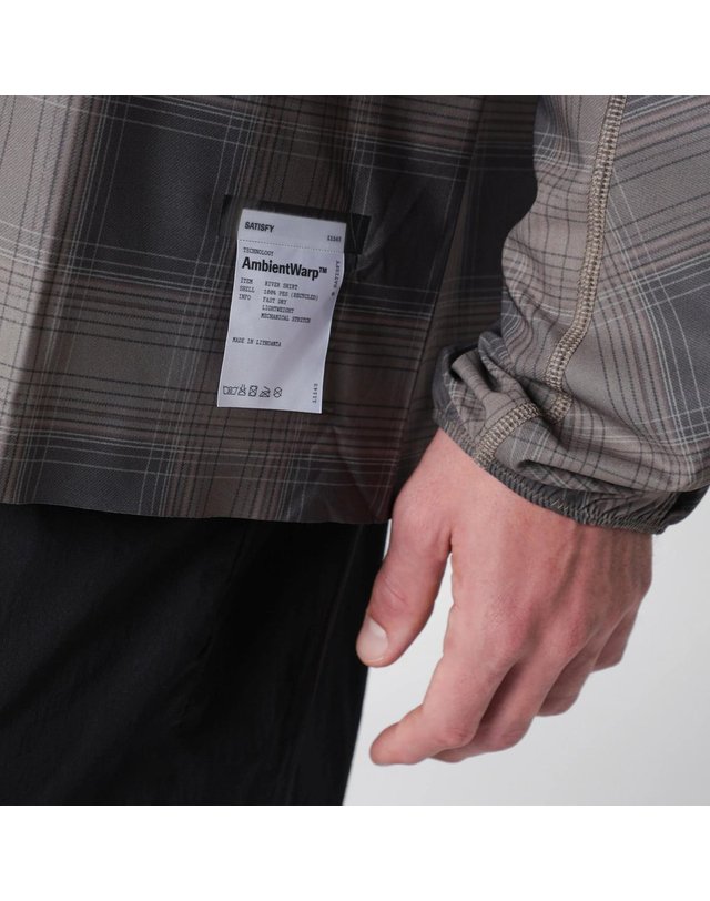 새티스파이 [해외직구] 26 F/W 세티스파이 그린 CHECKPATTERN AMBIENTWARP 리버 셔츠 11143NY-91F02 B0052363267 착용컷