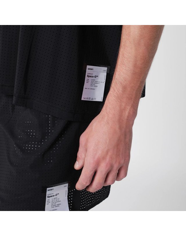 새티스파이 [해외직구] 26 F/W 세티스파이 블랙 SPACEO 티셔츠 11079PL-00001 B0052363271 착용컷