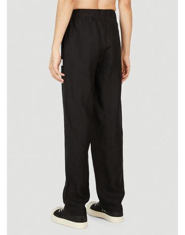 [해외직구] 23 S/S 세인트우드 로고 프린트 파자마 팬츠 SW01614 Black B0110822588