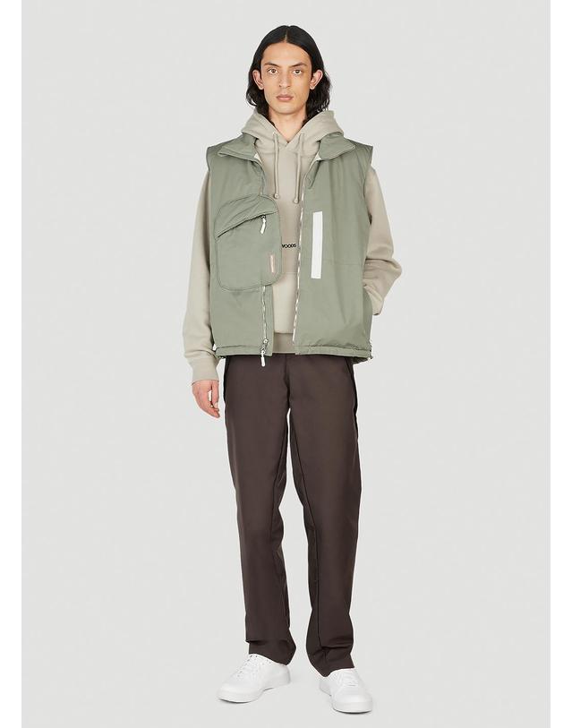세인트우드 [해외직구] 23 S/S 세인트우드 INSULATED 조끼 자켓 SW01503 Sage B0110822849 착용컷