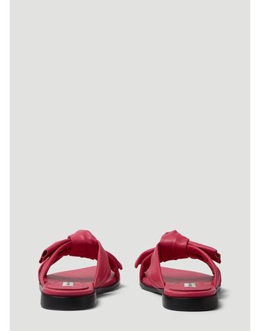 [해외직구] 22 F/W 레이크넨 크로스 노트 플랫슈즈 샌들 RN3-SH017 B0110814036
