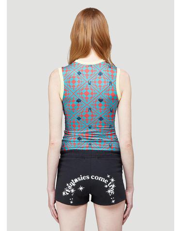 [해외직구] 21 S/S MAISIE WILEN 니트 MUSCLE 비치 탱크 탑 SS21YS119SS21 B0111710764