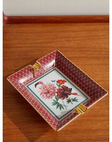 [해외직구] 라 더블 제이 BETO 발 BIRDBLOOM 페인트 PORCELAIN ASHTRAY TRI0010_CER001BIB01_RE02 B0082127599