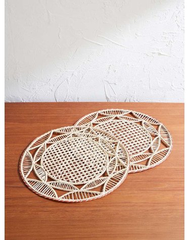 [해외직구] 라 더블 제이 셋 오브 투 IRACA 팜 PLACEMATS PMT0007_RAF010SOL07_ B0082316588