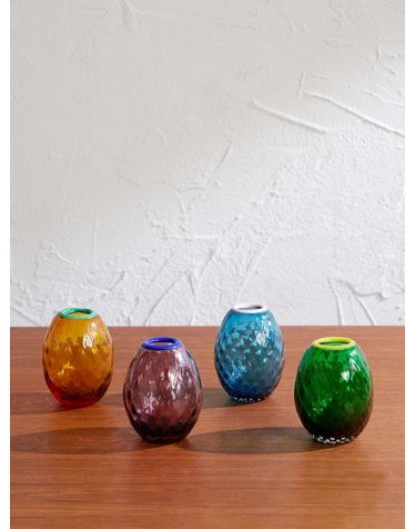 [해외직구] 라 더블 제이 베이비 EGGS 셋 오브 포 무라노 글라스 VASES VAS0018_MUR001ASS06_ B0082316589