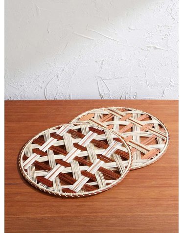 [해외직구] 라 더블 제이 셋 오브 투 IRACA 팜 PLACEMATS PMT0007_RAF007NAP05_ B0082316590