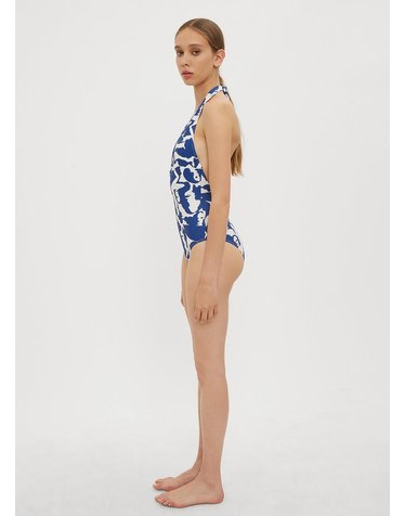 라더블제이 [해외직구] 18 F/W 라 더블 제이 DONNE DEEP V BATHER ONE PIECE IN DONNE B0112498732
