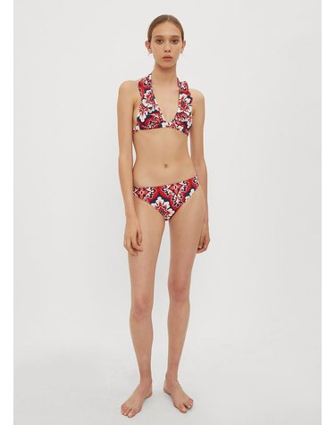 라더블제이 [해외직구] 18 F/W 라 더블 제이 팔라쪼 ROSSO RUFFLE 비키니 탑 ROUCHES BIKINI TO B0112498728