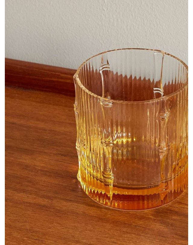 라더블제이 [해외직구] 라 더블 제이 밤부 셋 오브 투 크리스탈 글라스 TUMBLERS GLA0055_GLS002SOLID_YE10 B0082121760 착용컷