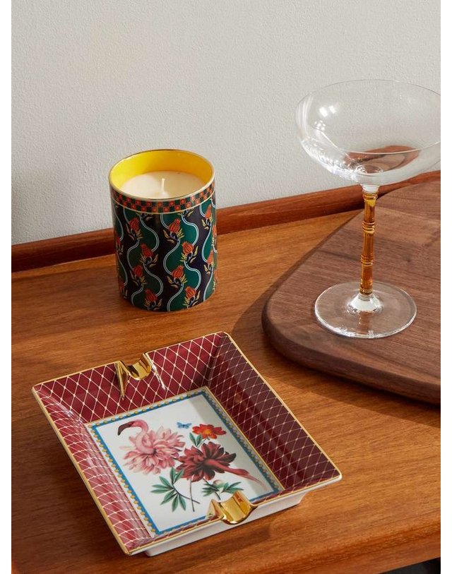 라더블제이 [해외직구] 라 더블 제이 BETO 발 BIRDBLOOM 페인트 PORCELAIN ASHTRAY TRI0010_CER001BIB01_RE02 B0082127599 착용컷