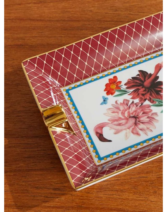 라더블제이 [해외직구] 라 더블 제이 BETO 발 BIRDBLOOM 페인트 PORCELAIN ASHTRAY TRI0010_CER001BIB01_RE02 B0082127599 착용컷
