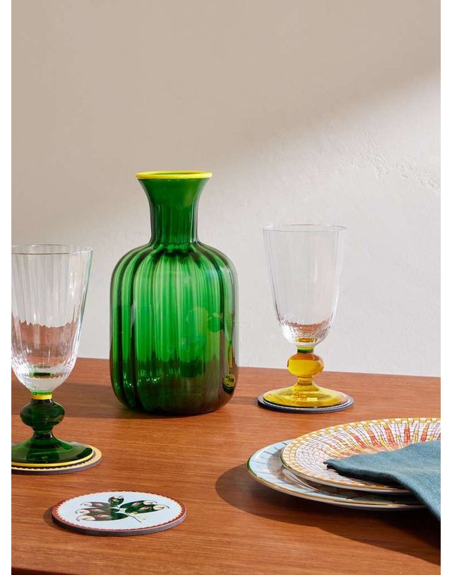 라더블제이 [해외직구] 라 더블 제이 무라노 글라스 CARAFE CAR0007_MUR001GRE01_GR02 B0082310742 착용컷