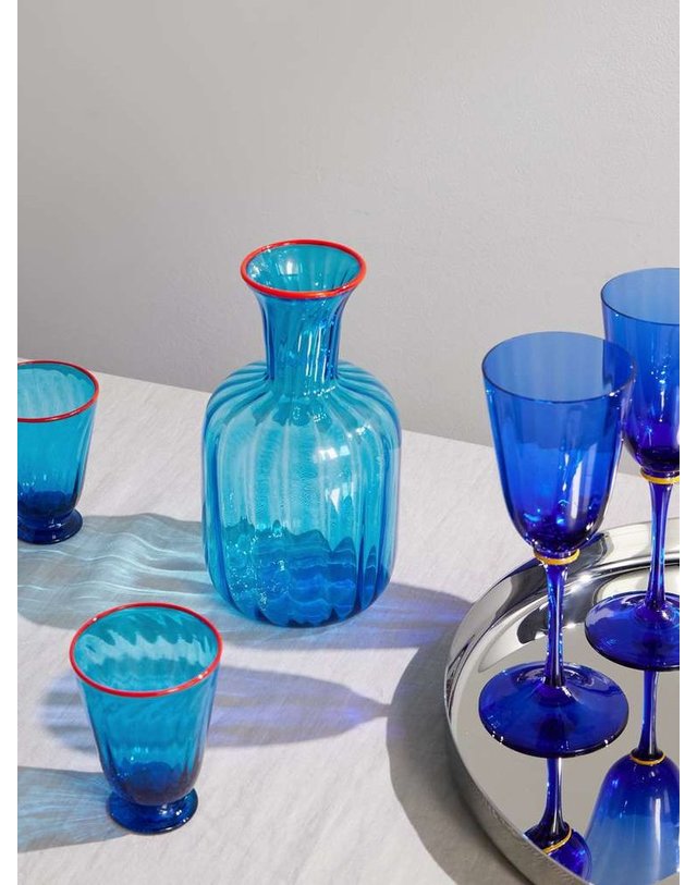라더블제이 [해외직구] 라 더블 제이 무라노 글라스 CARAFE CAR0007_MUR001AZZ01_BU01 B0082310744 착용컷
