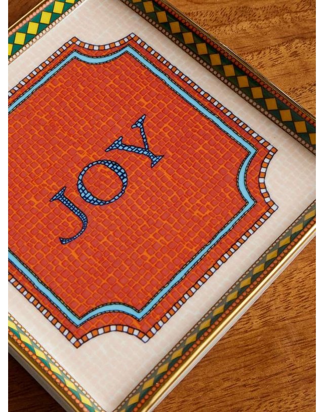 라더블제이 [해외직구] 라 더블 제이 조이 페인트 PORCELAIN TRINKET TRAY TRI0011_CER001JOY01_RE03 B0082310741 착용컷