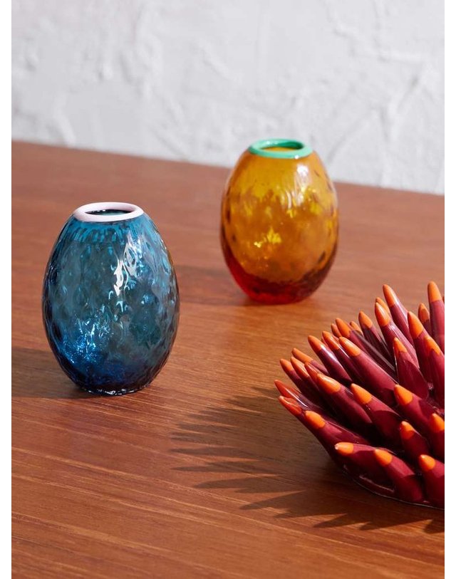 라더블제이 [해외직구] 라 더블 제이 베이비 EGGS 셋 오브 포 무라노 글라스 VASES VAS0018_MUR001ASS06_ B0082316589 착용컷