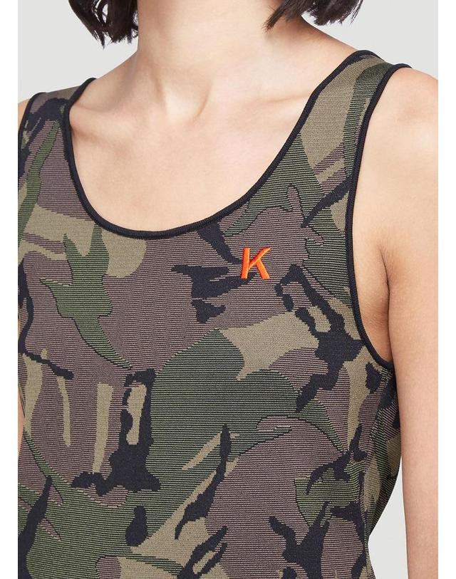 카이단에디션 [해외직구] 20 S/S 카이단 에디션스 카모플라쥬 탱크 탑 SS20WT044K_CJK B0110815344 착용컷