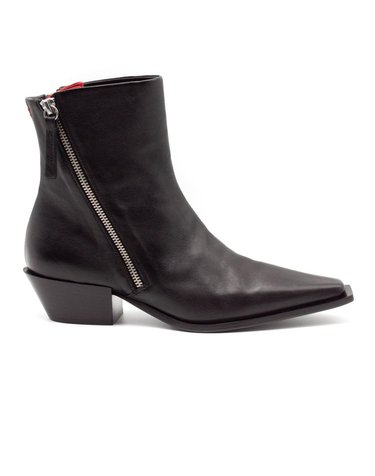 [해외직구] 할마네라 블랙 SMOOTHLEATHER CAMPEROSTEXANSTYLE 앵클 부츠 TERI37NERO B0302332302