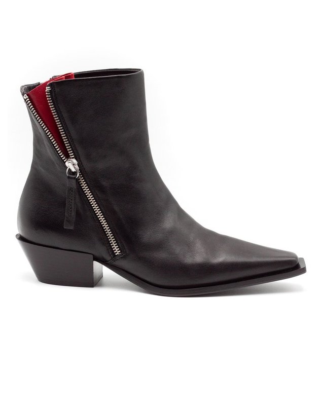 할마네라 [해외직구] 할마네라 블랙 SMOOTHLEATHER CAMPEROSTEXANSTYLE 앵클 부츠 TERI37NERO B0302332302 착용컷