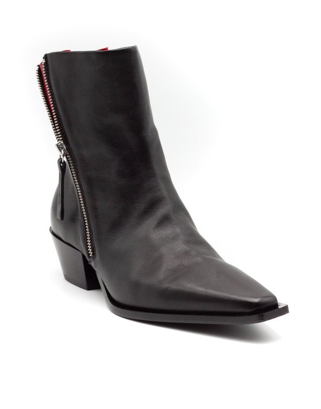 할마네라 [해외직구] 할마네라 블랙 SMOOTHLEATHER CAMPEROSTEXANSTYLE 앵클 부츠 TERI37NERO B0302332302 착용컷