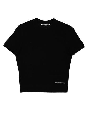 [해외직구] 26 S/S 알렉산더 왕 T 티셔츠 WITH 로고 4KC1261114_001 B0041864716