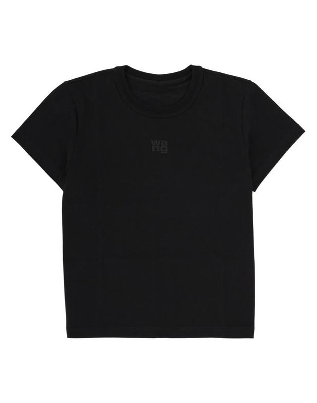 티바이알렉산더왕 [해외직구] 26 S/S 알렉산더 왕 T 에센셜 SHRUNK 티셔츠 4CC3241521_001 B0041855824 착용컷