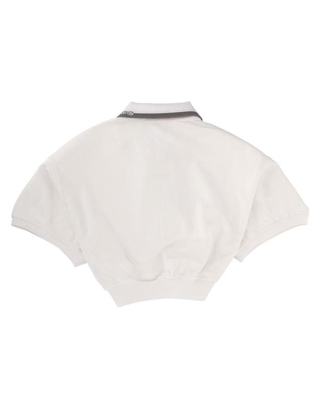 티바이알렉산더왕 [해외직구] 26 S/S 알렉산더 왕 T 코튼 폴로 4CC1261207_100 B0041864715 착용컷
