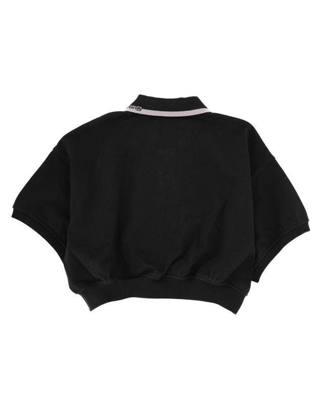 티바이알렉산더왕 [해외직구] 26 S/S 알렉산더 왕 T 코튼 폴로 4CC1261207_001 B0041865933 착용컷
