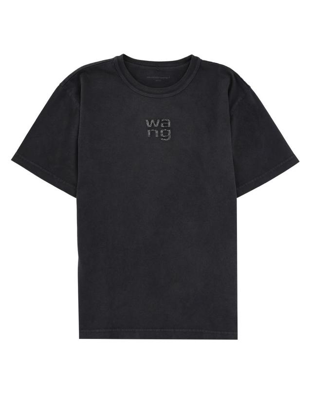 티바이알렉산더왕 [해외직구] 26 S/S 알렉산더 왕 T 티셔츠 WITH 로고 4CC1261220_011 B0041885471 착용컷