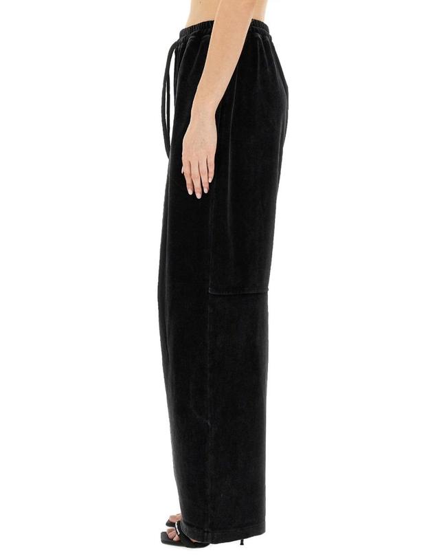 티바이알렉산더왕 [해외직구] 24 S/S 알렉산더 왕 T 조깅 팬츠 4CC1244355_095A B0041276656 착용컷
