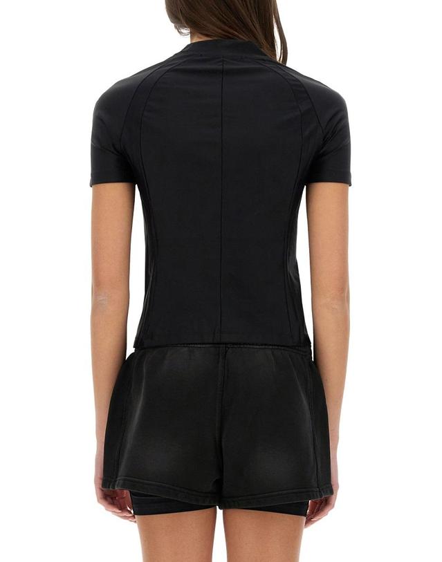 티바이알렉산더왕 [해외직구] 25 S/S 알렉산더 왕 T 티셔츠 WITH 로고 4CC1251533_001 B0041543083 착용컷