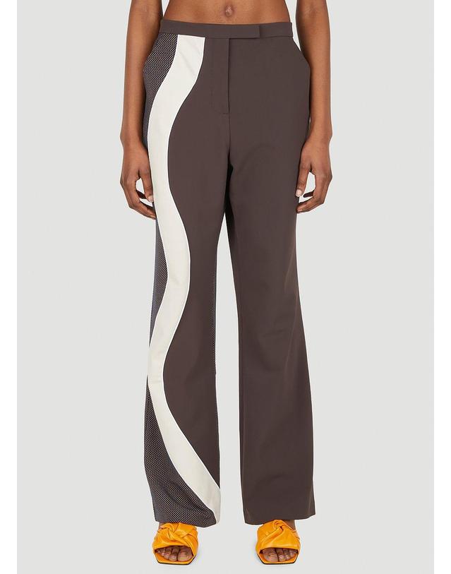 알루와리아 [해외직구] 22 S/S AHLUWALIA EXPRESSIVE 테일러 팬츠 WSS22AHL19 TROUSER WOOL, B0110815857 착용컷