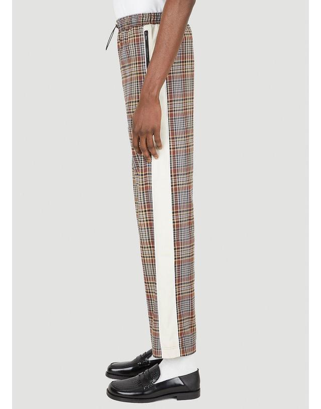 알루와리아 [해외직구] 22 S/S AHLUWALIA AKIN 체크 팬츠 MSS22AHL28 TROUSERS SUITING wool B0110824209 착용컷