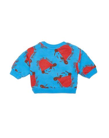 [해외직구] 22 F/W 위켄드하우스 키즈 터틀 모자 크루넥 맨투맨 (KIDS 상품) 631B_BLUE B0041494717