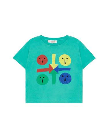[해외직구] 23 S/S 위켄드하우스 키즈 PARCHIS 티셔츠 (KIDS 상품) 720K_SOFTGREEN B0041497705