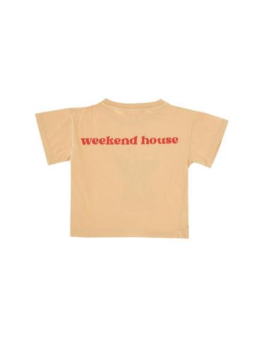 [해외직구] 23 S/S 위켄드하우스 키즈 티셔츠 GUM (KIDS 상품) 729K_SAND B0041497738