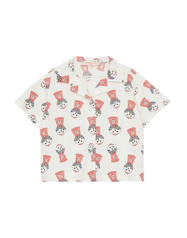 [해외직구] 23 S/S 위켄드하우스 키즈 GUM 셔츠 (KIDS 상품) 841K_WHITE B0041611094
